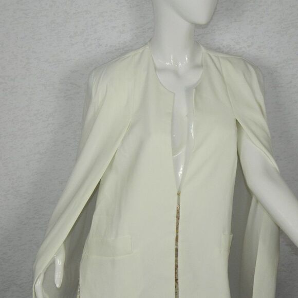 Blessed are the Meek Cape Blazer Ivory Medium - Picture 8 of 10